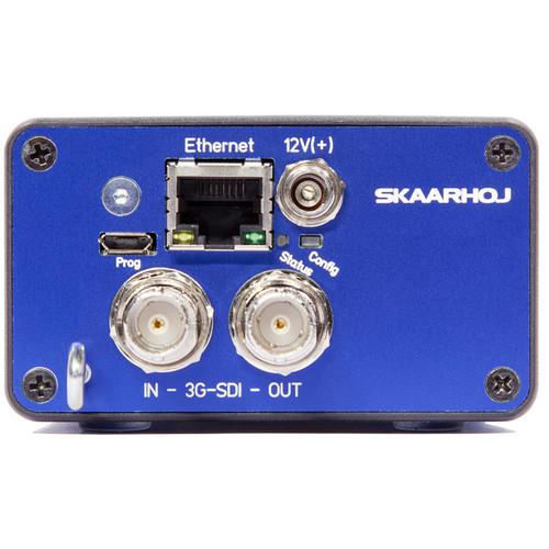 SKAARHOJ GPI Triggers to SDI Tally with GPI Option