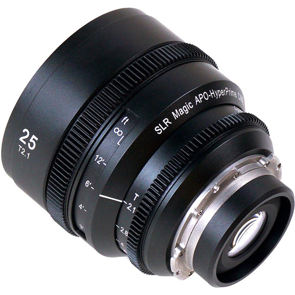 SLR Magic APO HyperPrime CINE 25, 50, 85mm T2.1 Lens Set