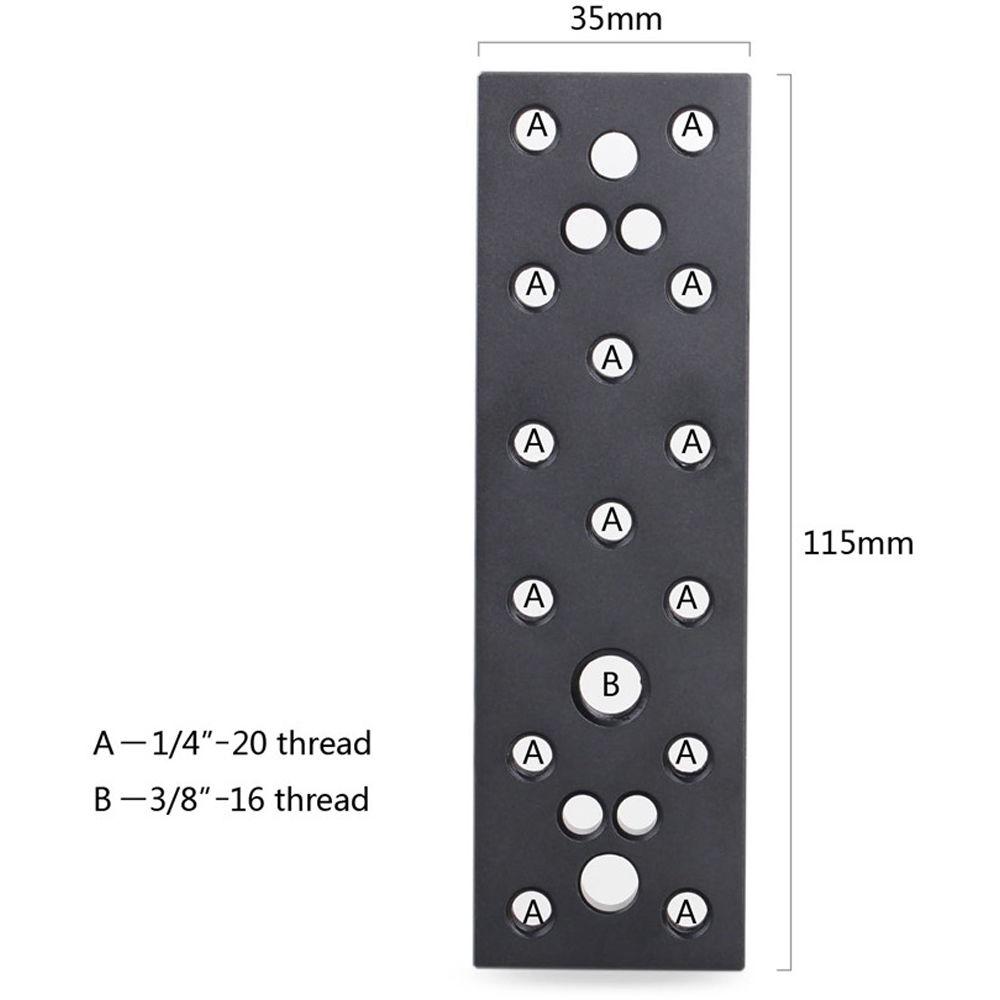 SmallRig Battery Cheese Mounting Plate for Select Lilliput Monitors
