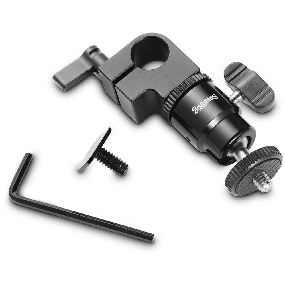 SmallRig Cold Shoe to 15mm Rod Clamp Adapter