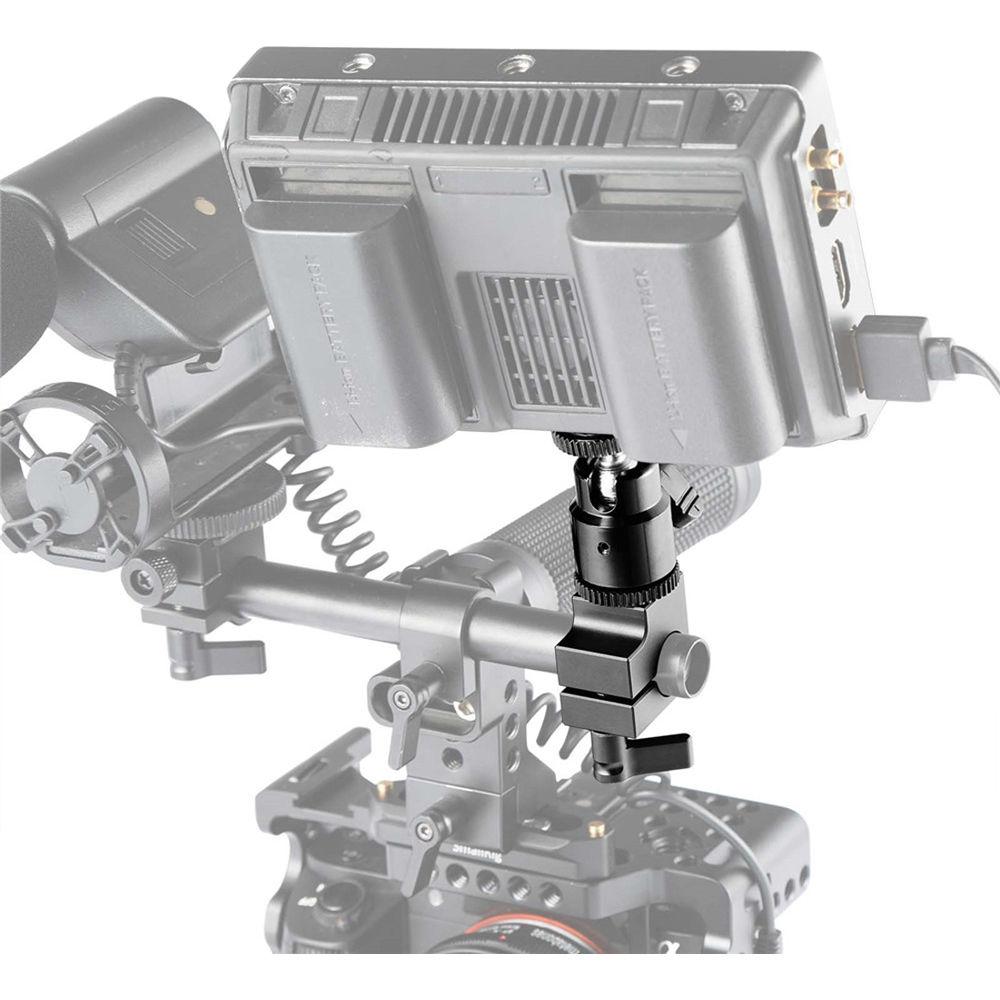 SmallRig Cold Shoe to 15mm Rod Clamp Adapter