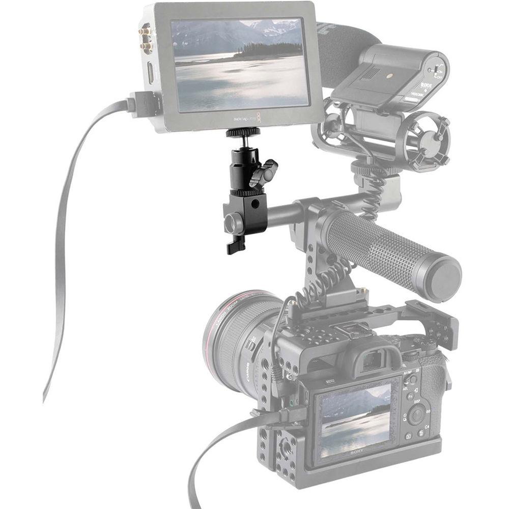 SmallRig Cold Shoe to 15mm Rod Clamp Adapter