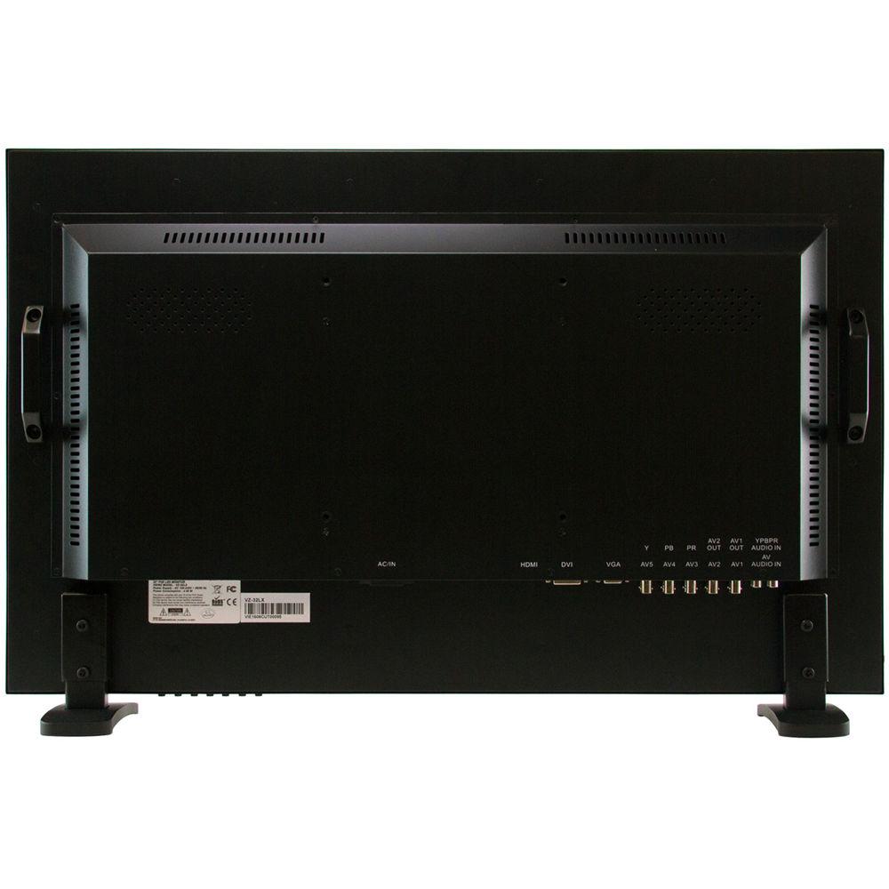 ViewZ 24" Hybrid HD 1080P LED Metal Monitor