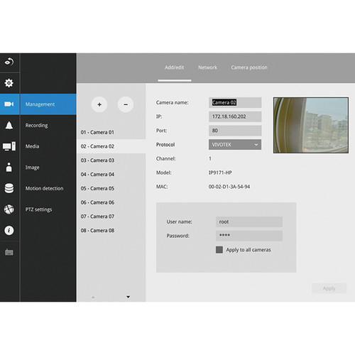Vivotek ND9441P 16-Channel 12MP NVR with 16 PoE Ports
