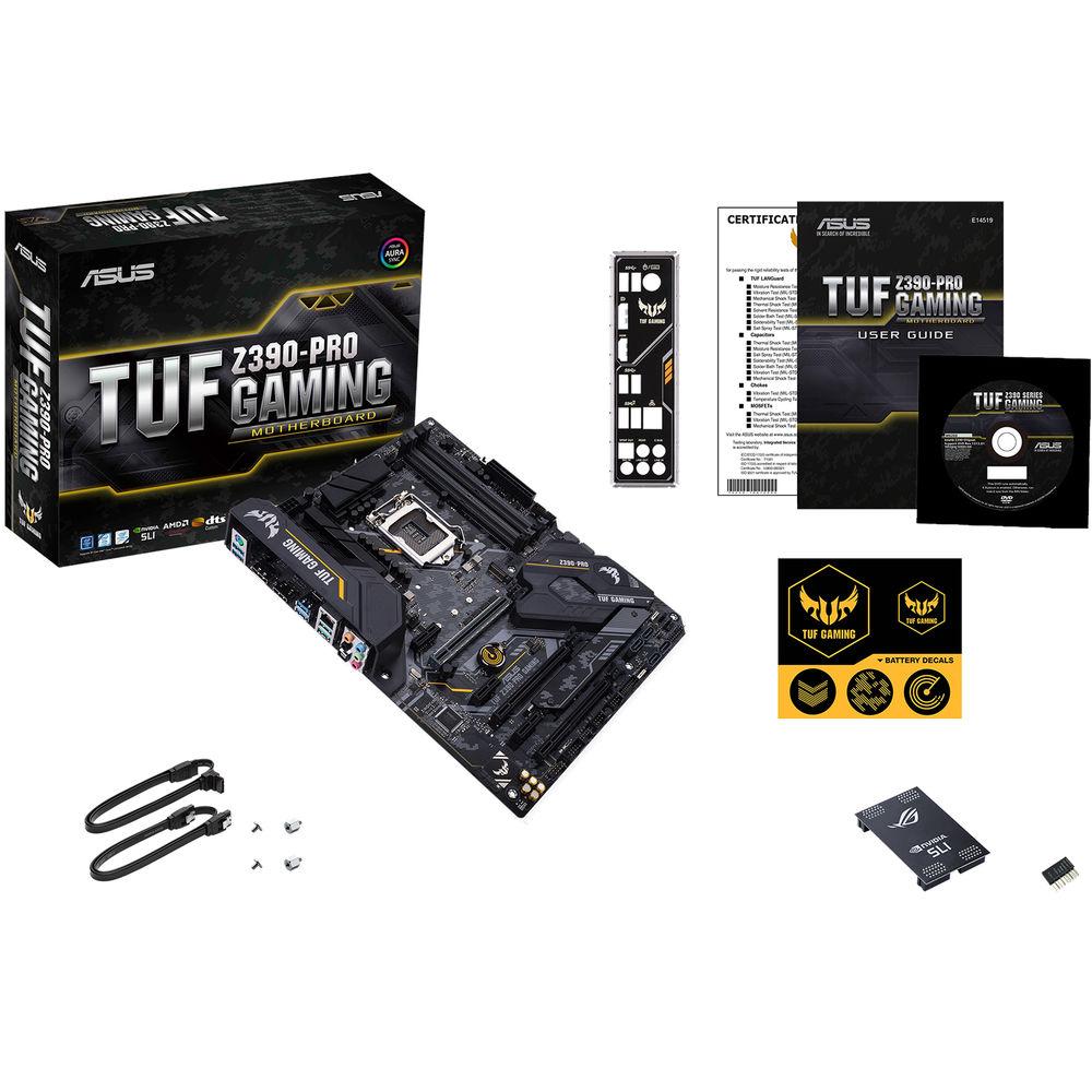 ASUS TUF Z390-Pro Gaming Z390 LGA 1151 ATX Motherboard