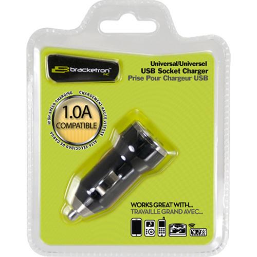 Bracketron USB Car Charger for Select Smartphones and Portable Devices