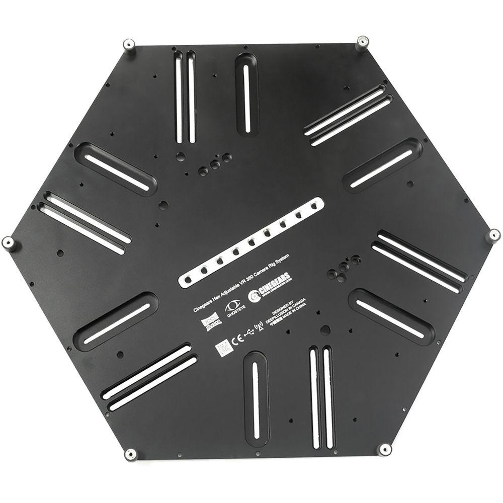 CINEGEARS Hex Adjustable VR 360 Camera Rig System