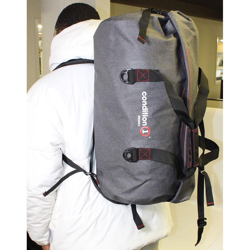 Condition 1 Rebel 50L Dry Bag Duffel with Hidden Backpack Straps