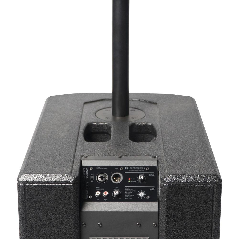 dB Technologies ES1002 Bi-Amplified 1800W Column PA System