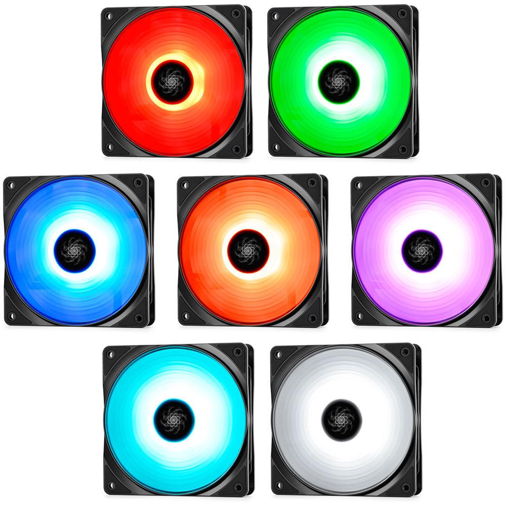 Deepcool RF 120 RGB LED 120mm PWM Fan