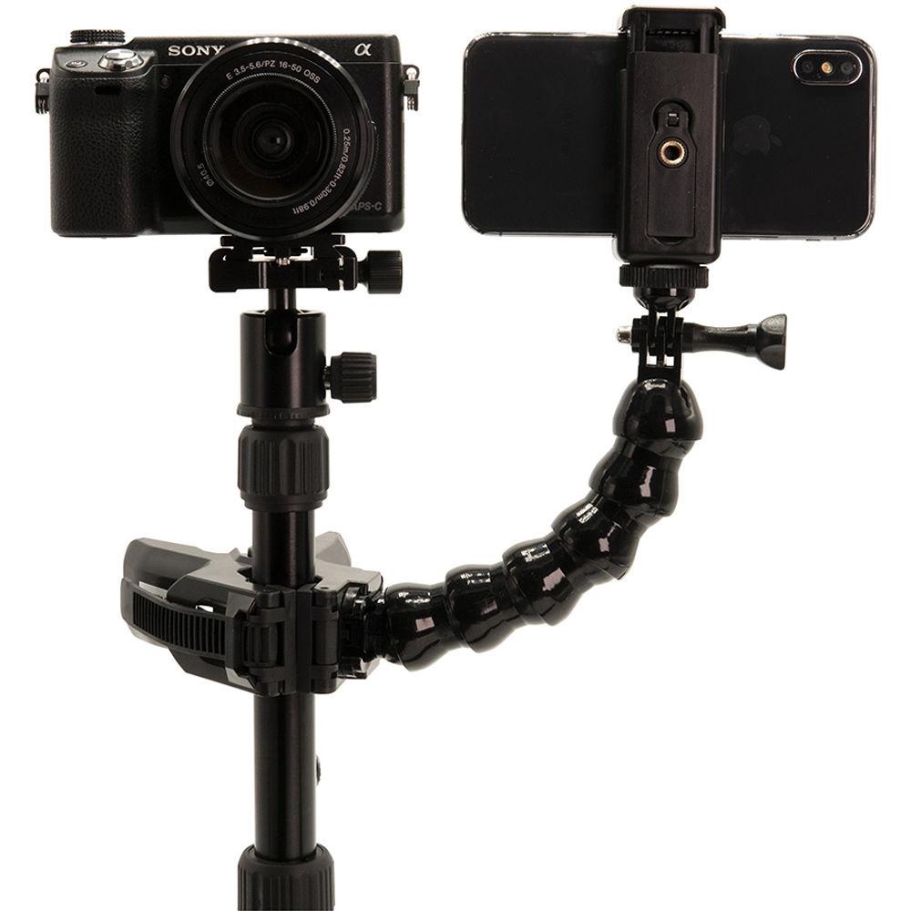 Dot Line Clamp with Flex Arm and Phone Mount