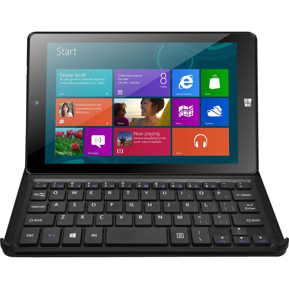 Ematic 8" Tablet Quad Core 2GB 32GB Windows 10 Docking Keyboard
