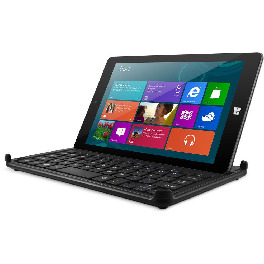 Ematic 8" Tablet Quad Core 2GB 32GB Windows 10 Docking Keyboard
