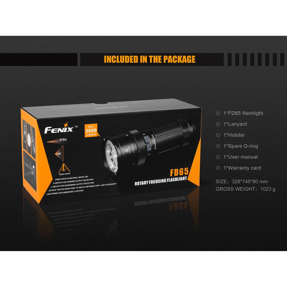 Fenix Flashlight FD65 LED Flashlight
