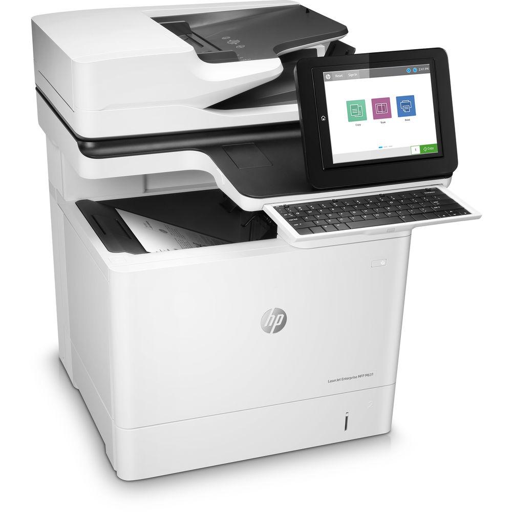 HP LaserJet Enterprise Flow M631h Monochrome All-In-One Laser Printer