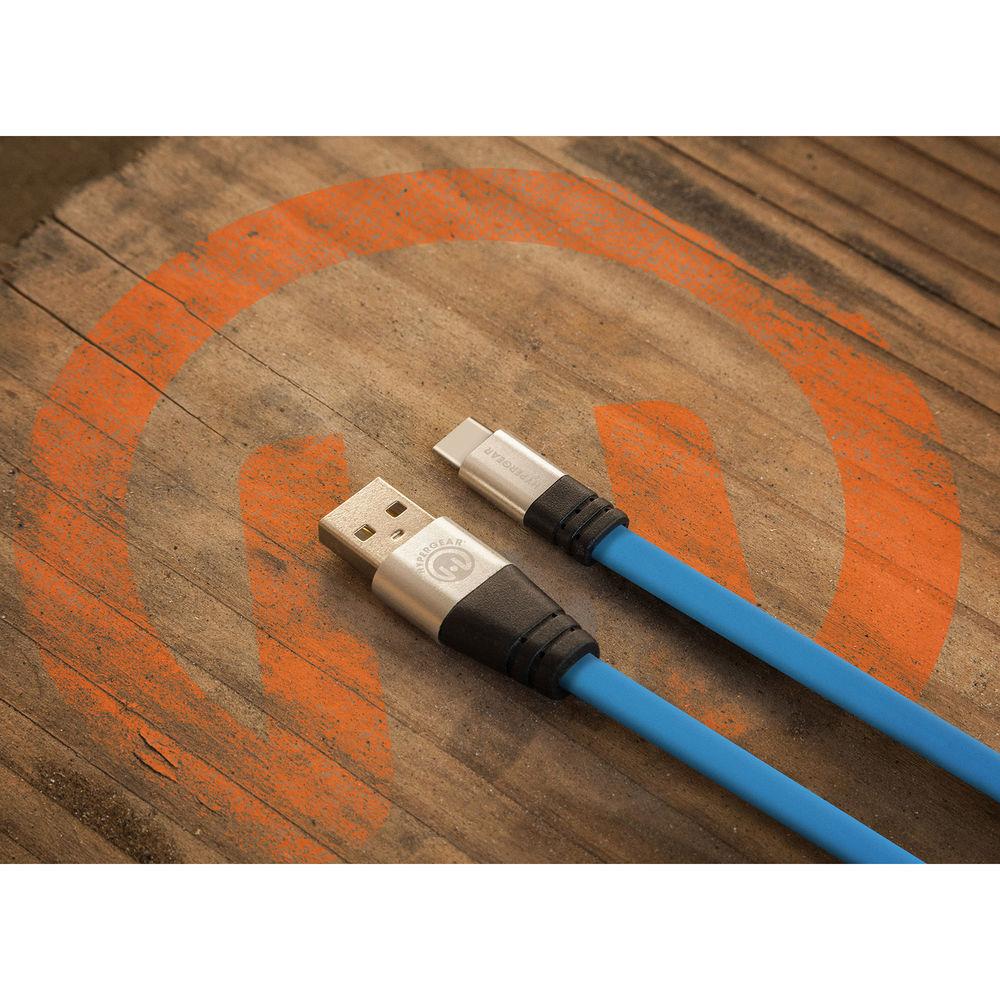 HyperGear Flexi USB 2.0 Type-A to USB Type-C Charge & Sync Flat USB Cable