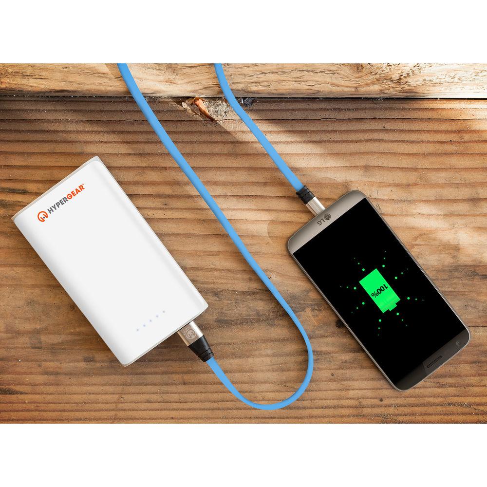 HyperGear Flexi USB 2.0 Type-A to USB Type-C Charge & Sync Flat USB Cable