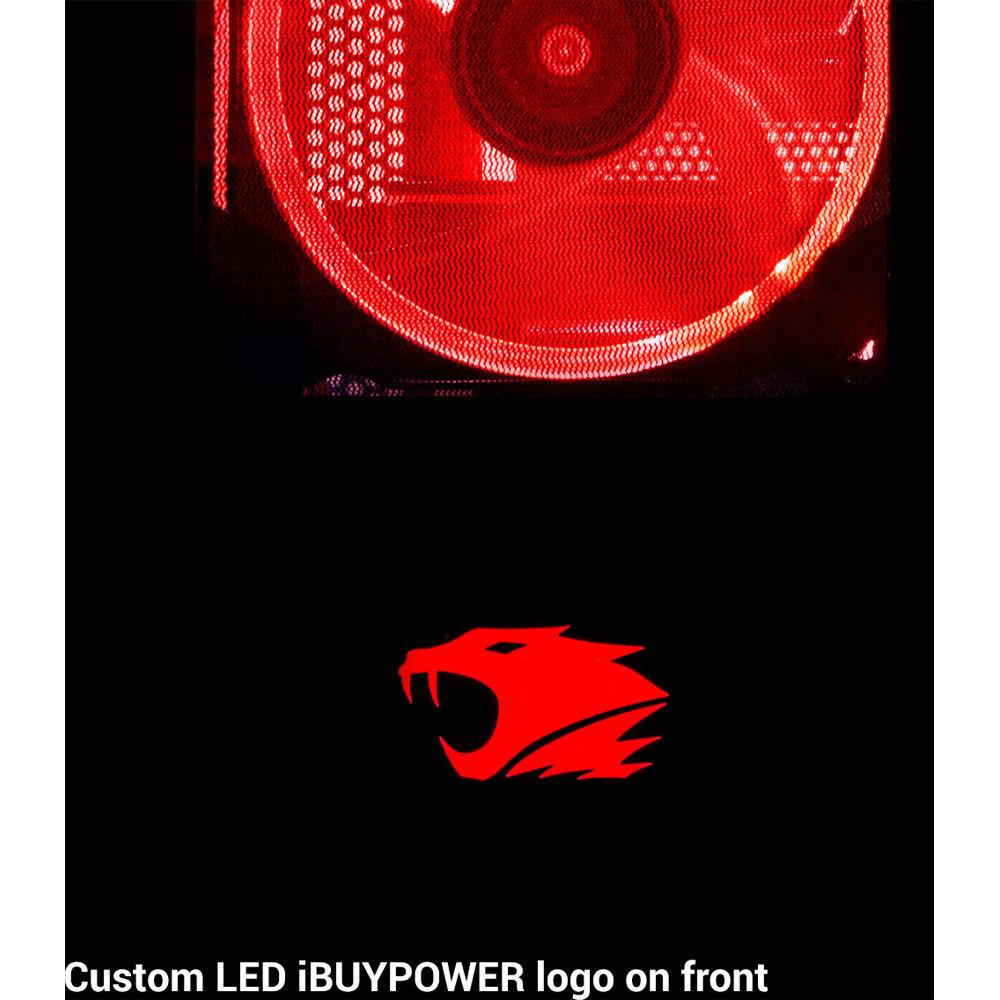 iBUYPOWER Ryzen 5 2600 8GB 1TB 120GB SSD GTX1060 Windows 10 Home