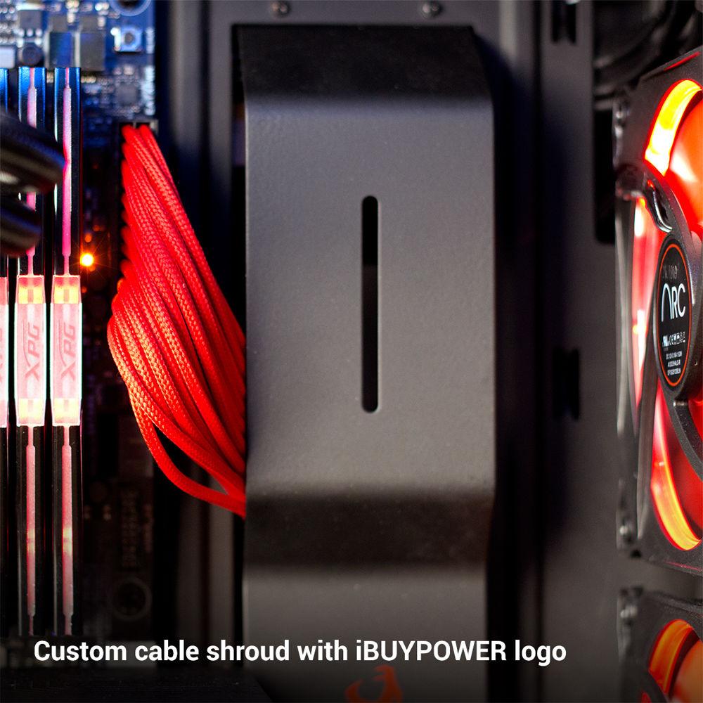 iBUYPOWER Ryzen 5 2600 8GB 1TB 120GB SSD GTX1060 Windows 10 Home