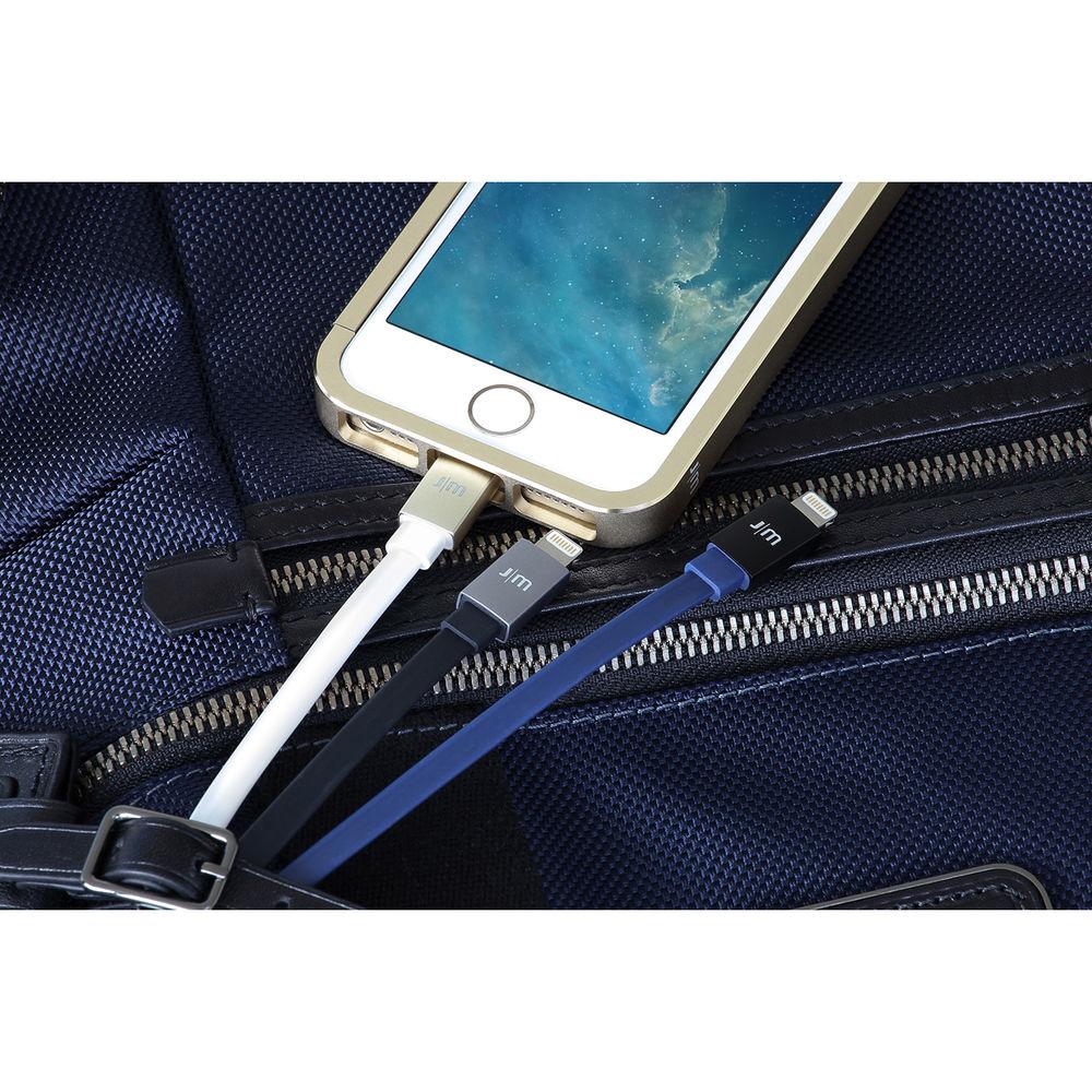 Just Mobile AluCable Flat USB Type-A to Lightning Cable