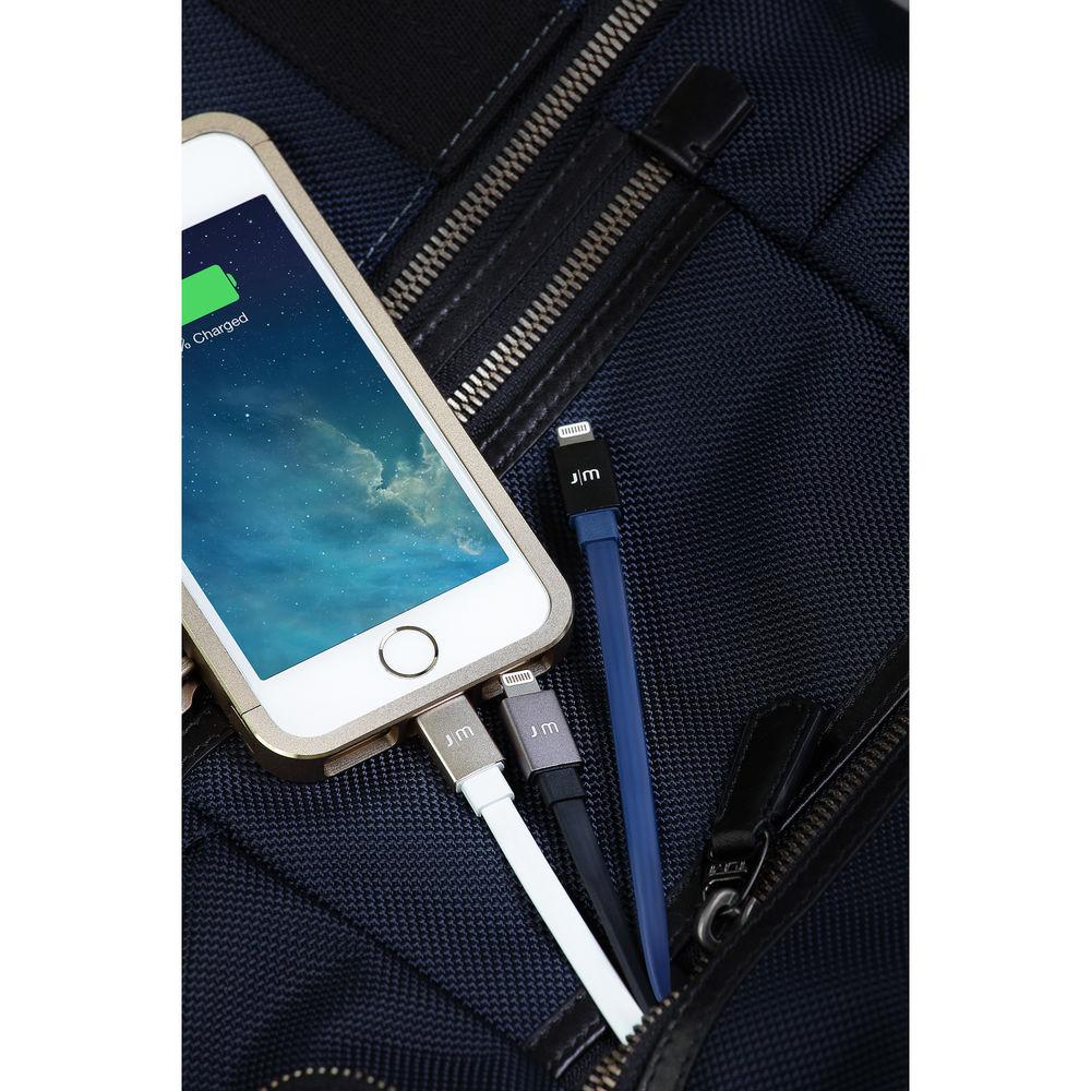 Just Mobile AluCable Flat USB Type-A to Lightning Cable