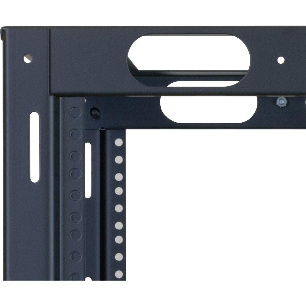 Lowell Manufacturing Rack-Credenza-10U, 16" Deep, Fully Welded