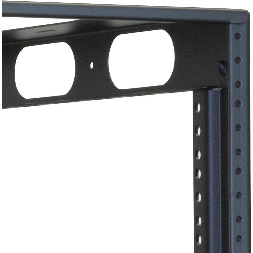 Lowell Manufacturing Rack-Credenza-10U, 16" Deep, Fully Welded