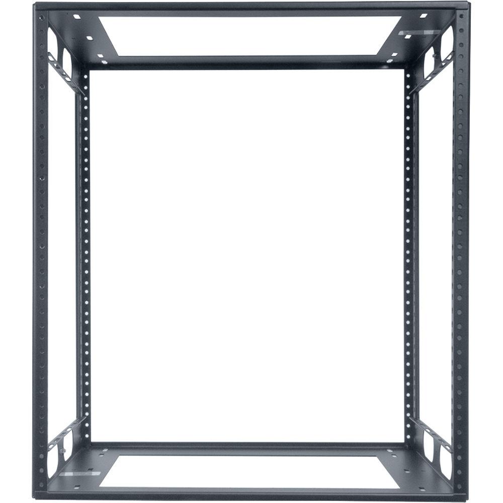 Lowell Manufacturing Rack-Credenza-12U, 16" Deep, Fully Welded