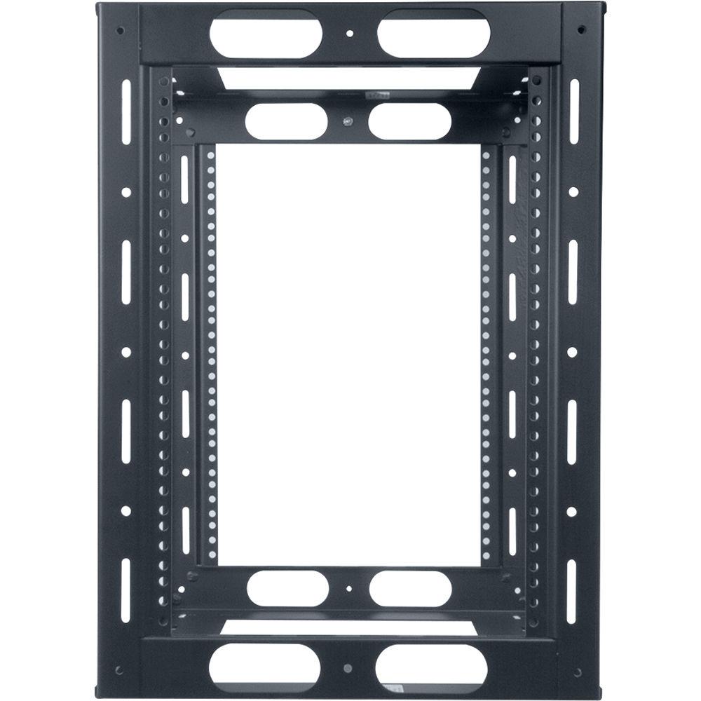 Lowell Manufacturing Rack-Credenza-12U, 16" Deep, Fully Welded