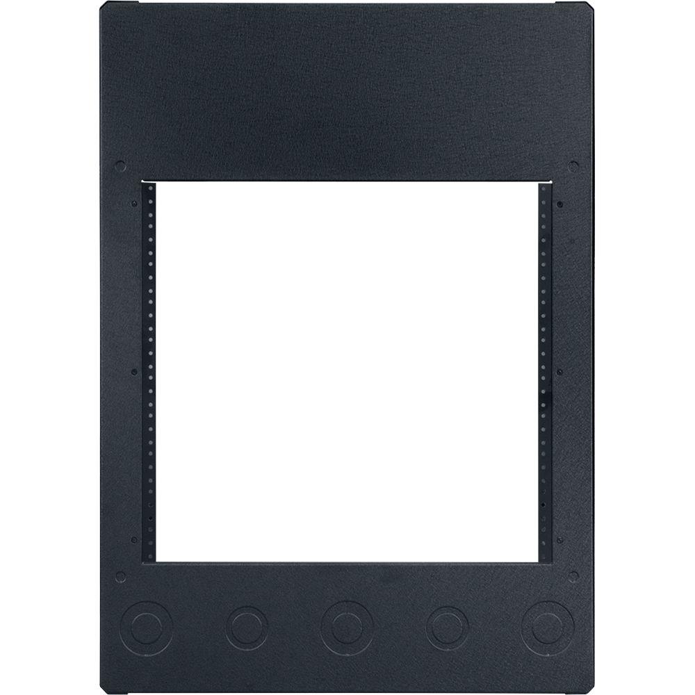 Lowell Manufacturing Rack-Enclosed-24U, 32" Deep, 2-Pair Adustable Rails, Less Rear Door