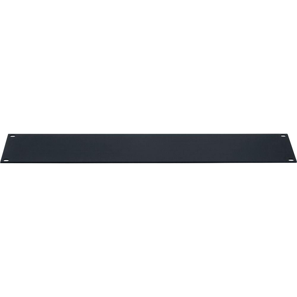 Lowell Manufacturing Rack Panel-Blank-2U, Flat