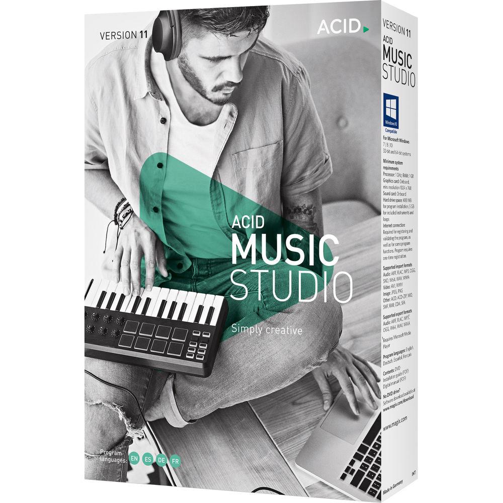 MAGIX Entertainment ACID Music Studio 11 - Music Production Platform