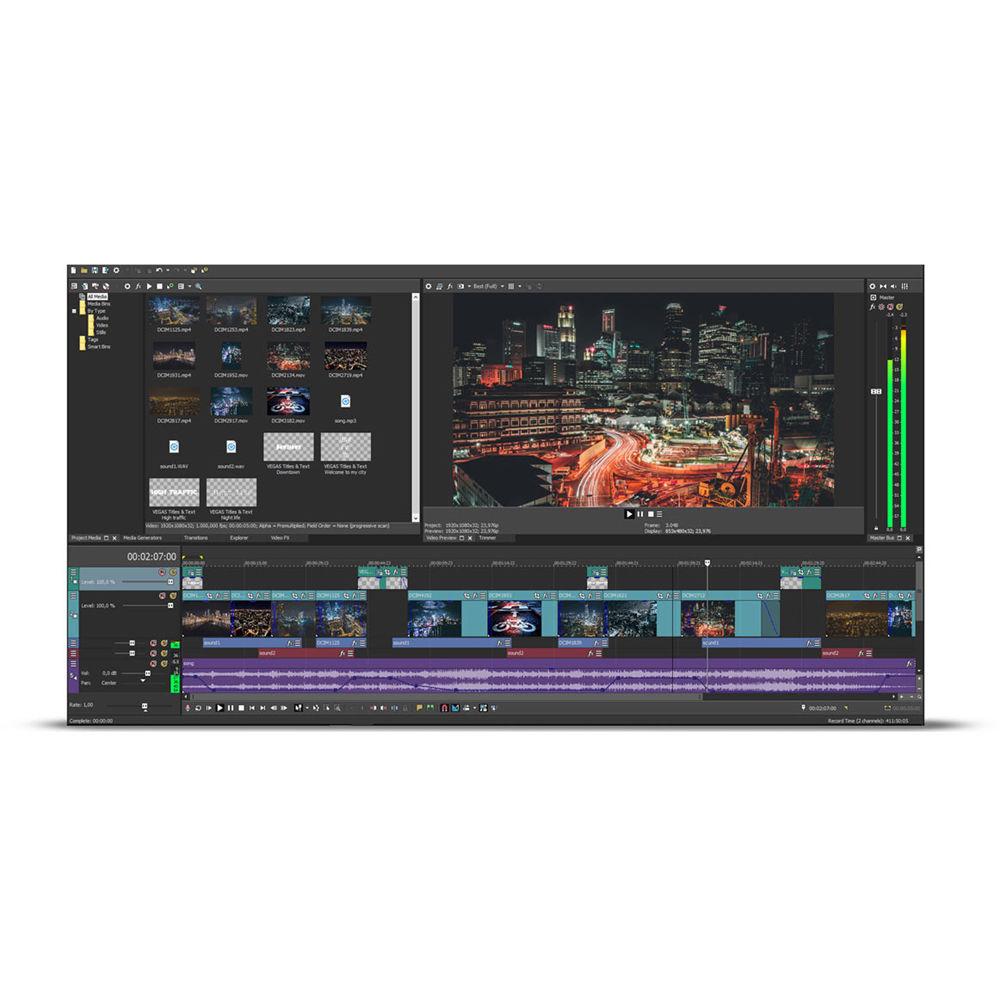 MAGIX Entertainment VEGAS Pro 15