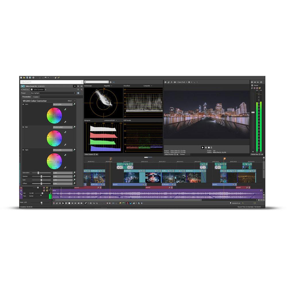 MAGIX Entertainment VEGAS Pro 15