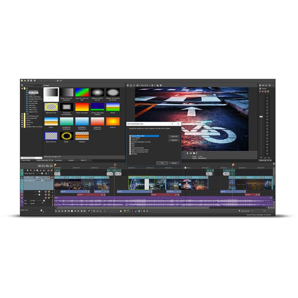 MAGIX Entertainment VEGAS Pro 15