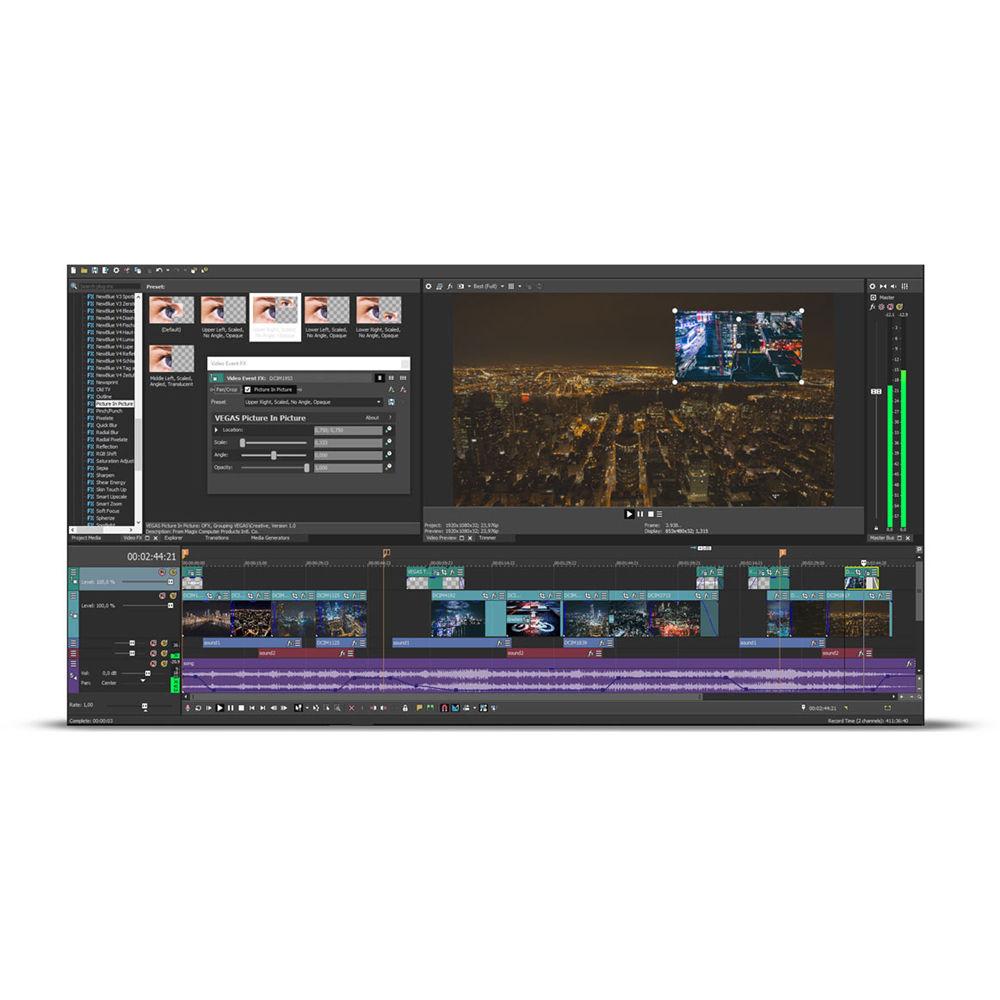 MAGIX Entertainment VEGAS Pro 15
