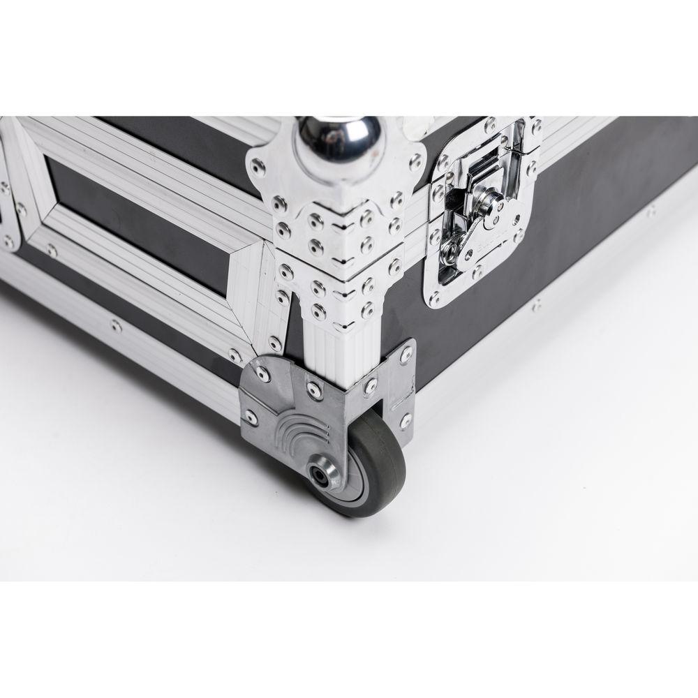 Magma Bags Scratch Suitcase Heavy-Duty Road Case for Turntable and 10" Battle Mixer