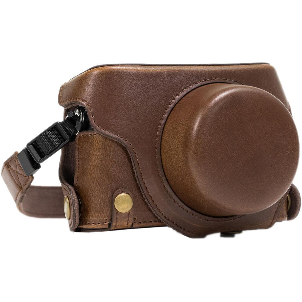 MegaGear PU Leather Camera Case for Panasonic Lumix DMC-LX100