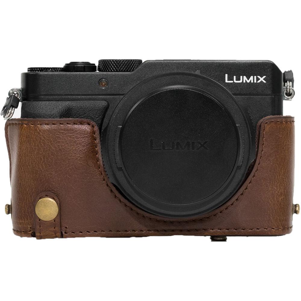 MegaGear PU Leather Camera Case for Panasonic Lumix DMC-LX100