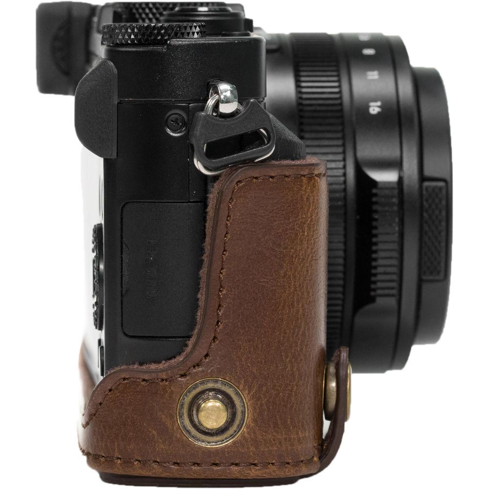 MegaGear PU Leather Camera Case for Panasonic Lumix DMC-LX100