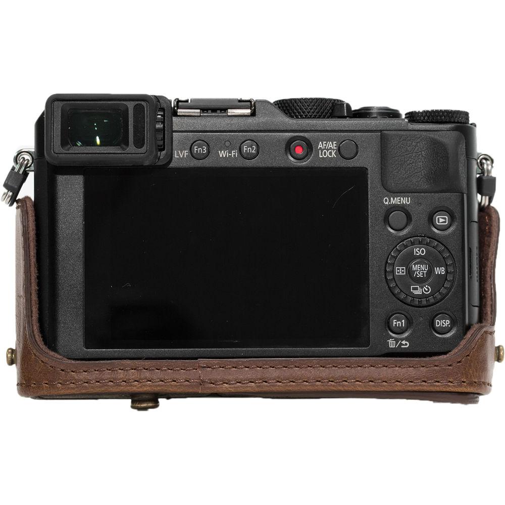 MegaGear PU Leather Camera Case for Panasonic Lumix DMC-LX100
