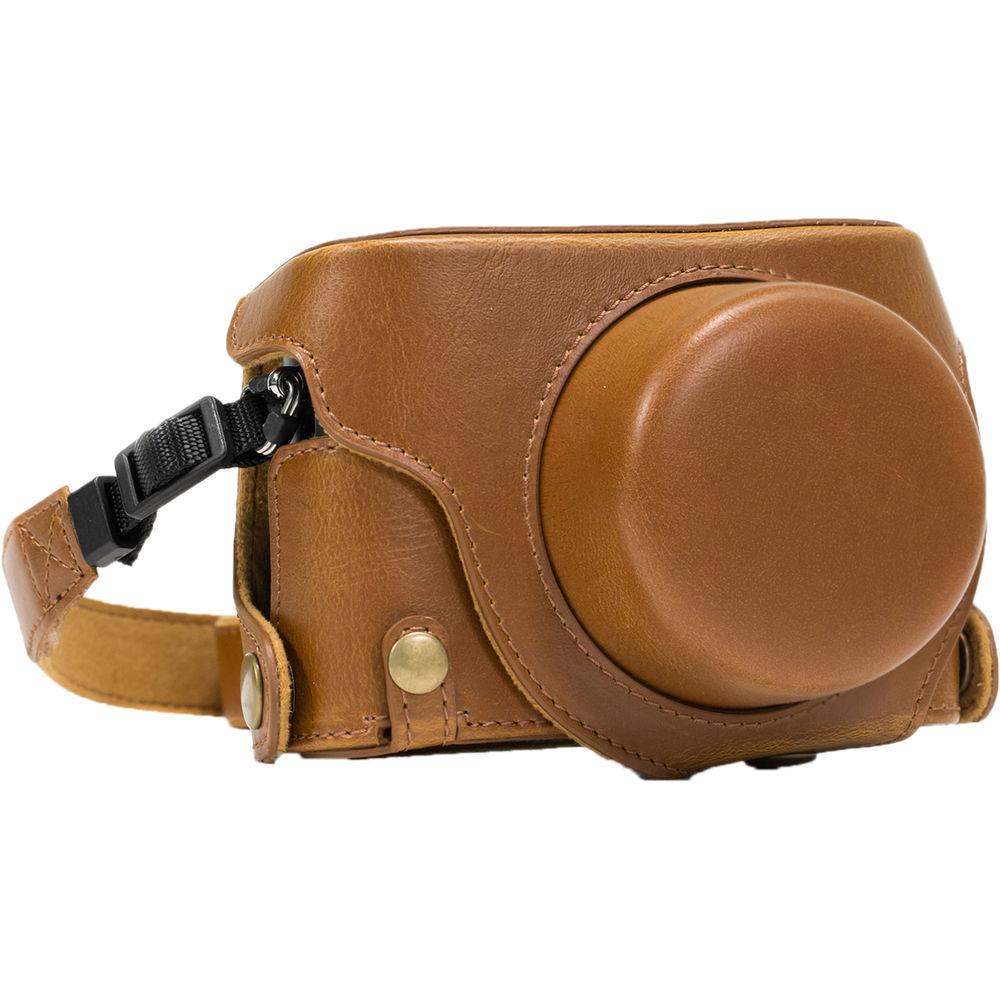 MegaGear PU Leather Camera Case for Panasonic Lumix DMC-LX100