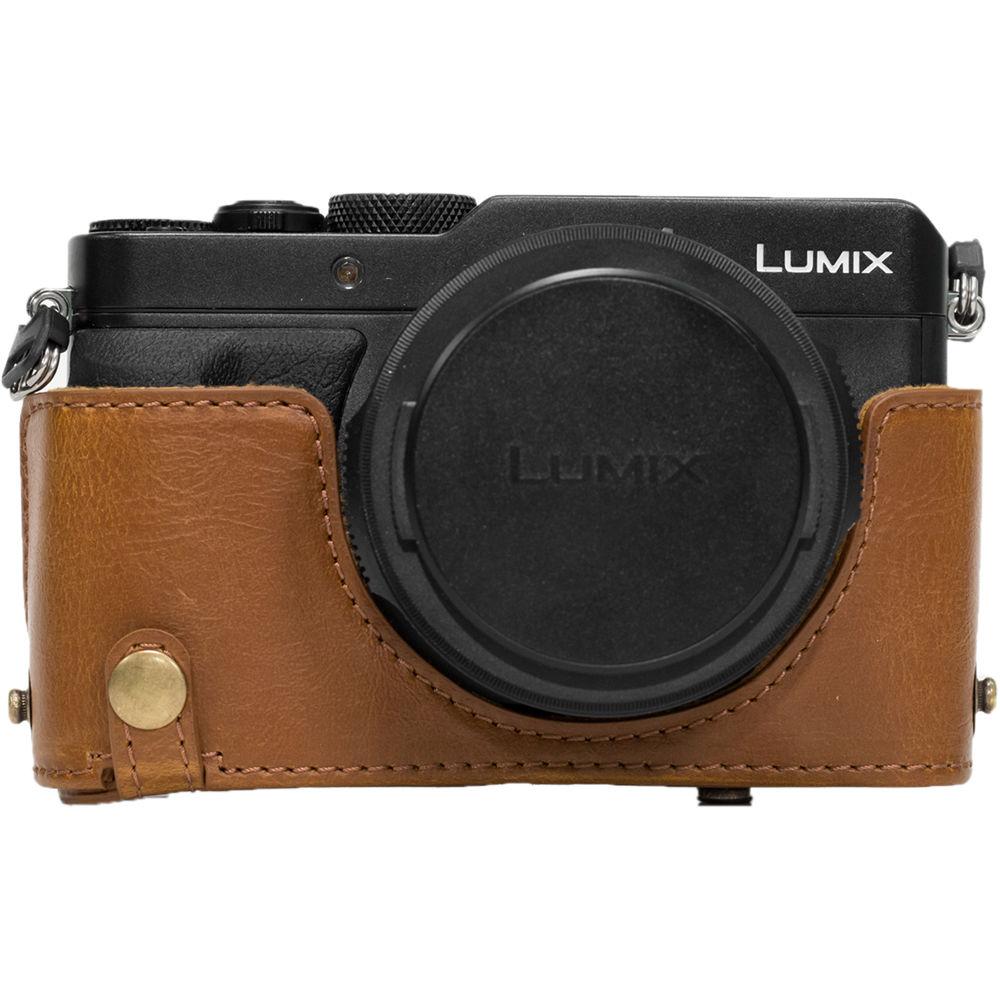 MegaGear PU Leather Camera Case for Panasonic Lumix DMC-LX100