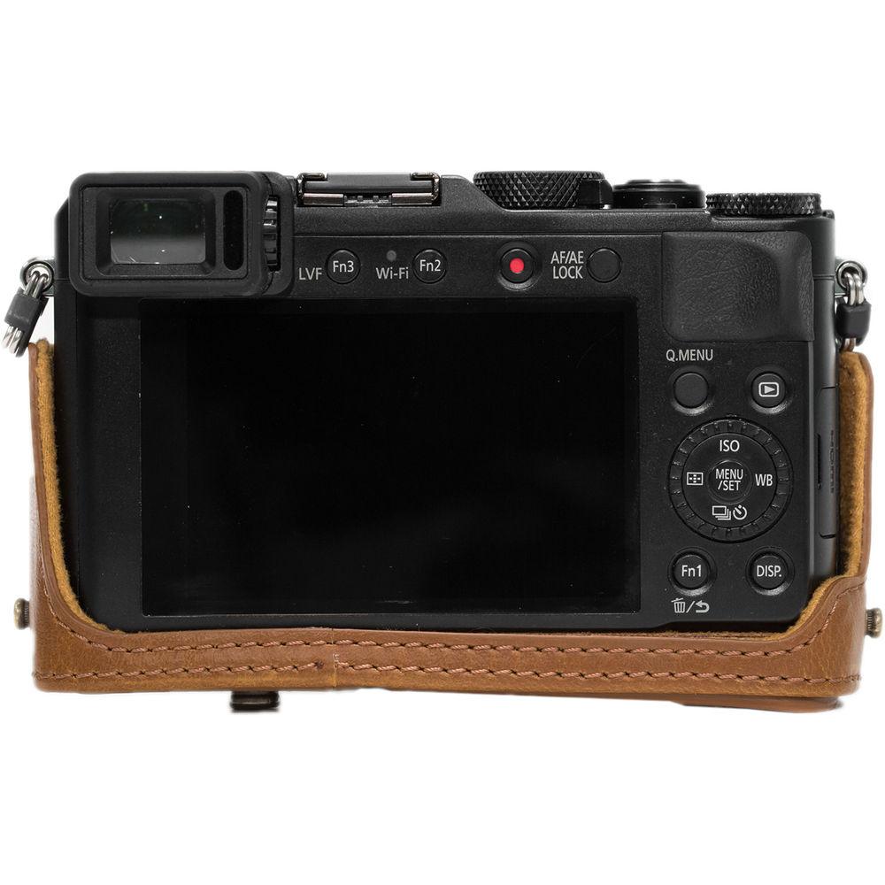 MegaGear PU Leather Camera Case for Panasonic Lumix DMC-LX100