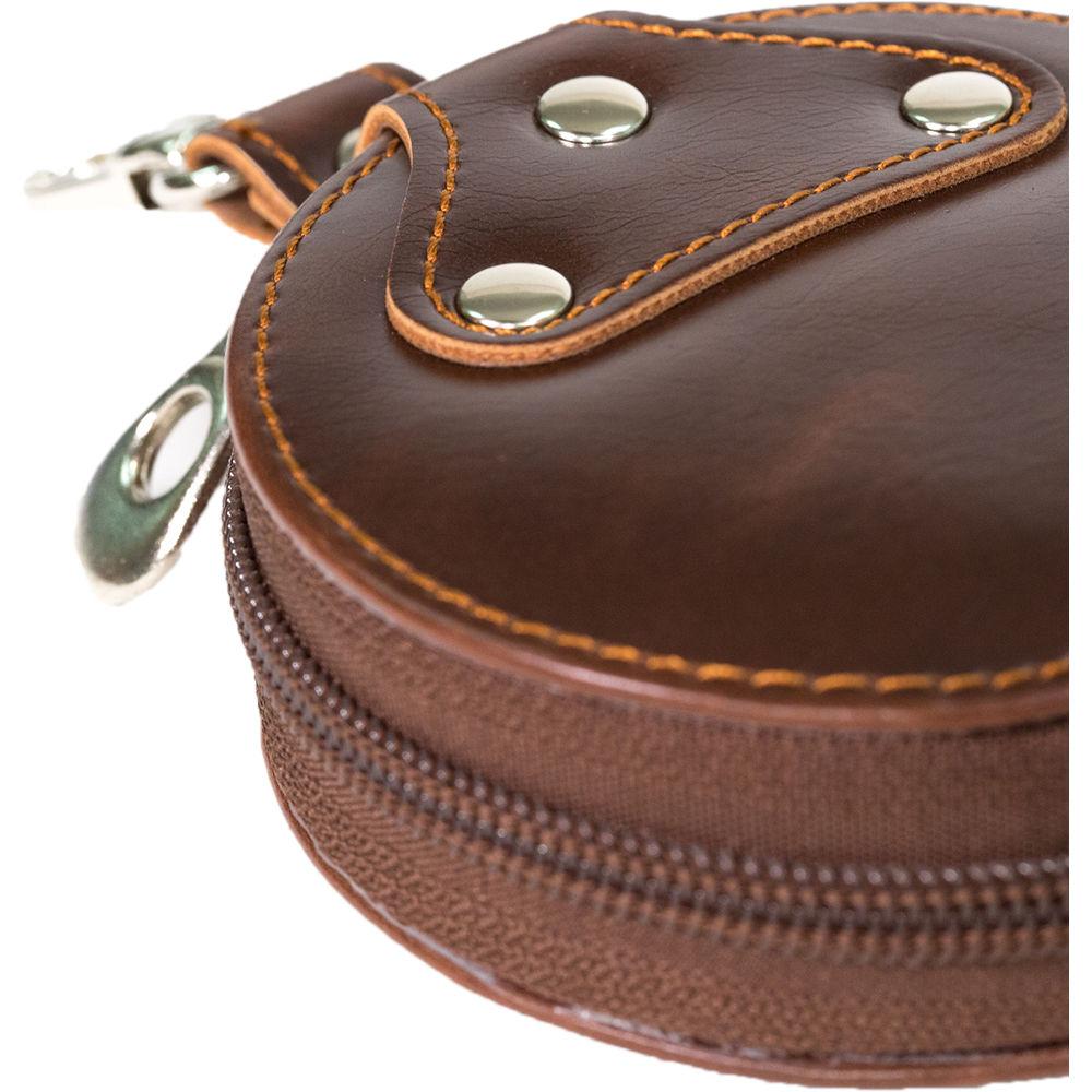 MegaGear PU Leather Shoulder Neck Camera Strap and Storage Case