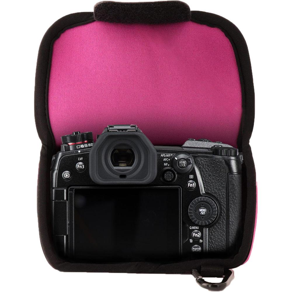MegaGear Ultra-Light Neoprene Case for Panasonic Lumix DMC-GX8 with 14-140mm