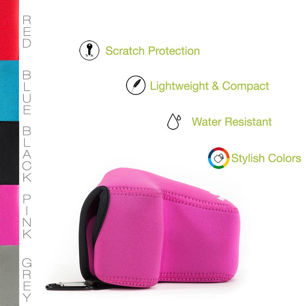 MegaGear Ultra-Light Neoprene Case for Panasonic Lumix DMC-GX8 with 14-140mm