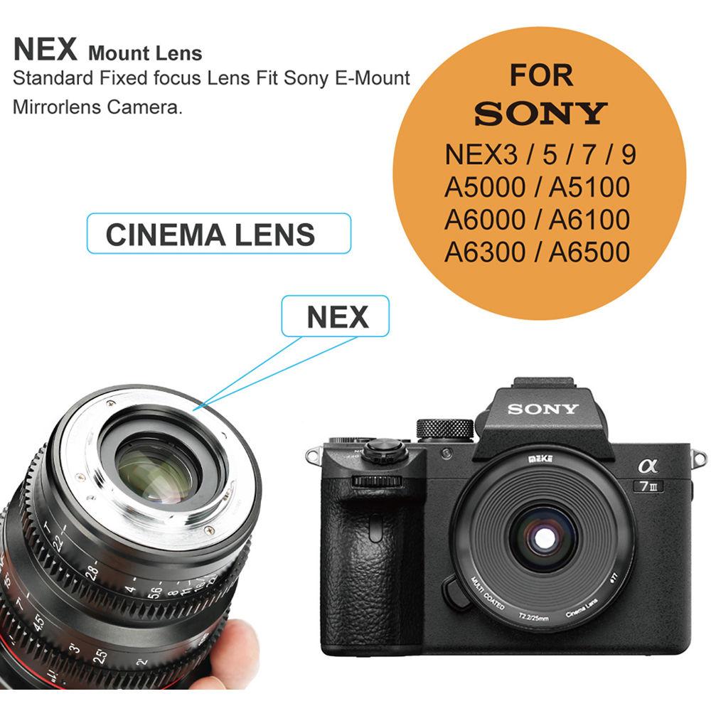 Meike 25mm T2.2 Manual Focus Cinema Lens