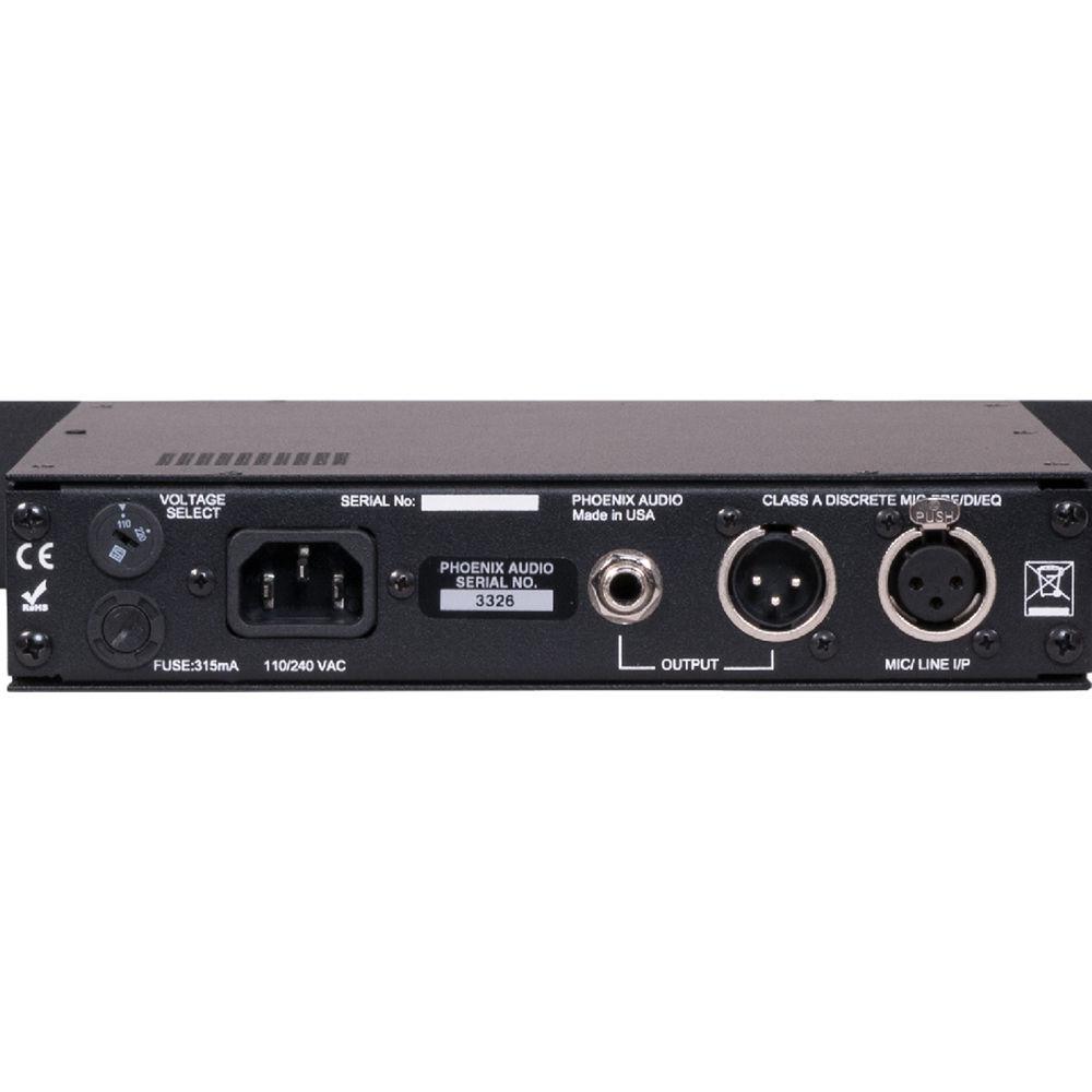 Phoenix Audio Ascent One EQ Class-A Mono Microphone Preamplifier DI