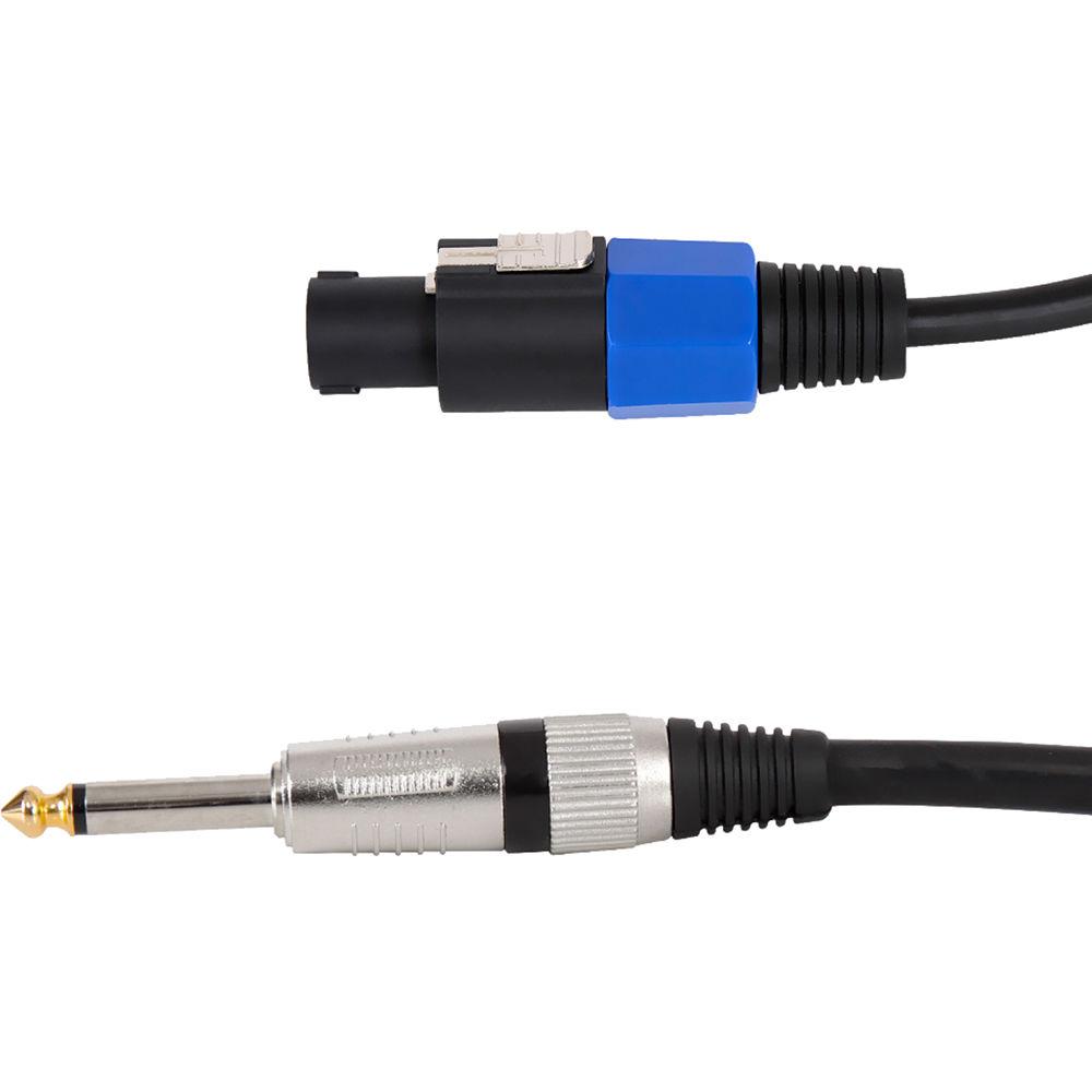 Pyle Pro 12-Gauge speakON Male to 1 4